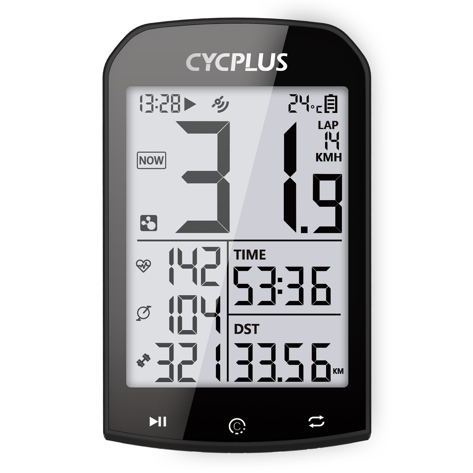 CYCPLUS M1 GPS Fietscomputer Fietsen Snelheidsmeter Bluetooth 5.0 ANT + Ciclismo Snelheidsmeter voor Garmin Zwift Fietsaccessoires