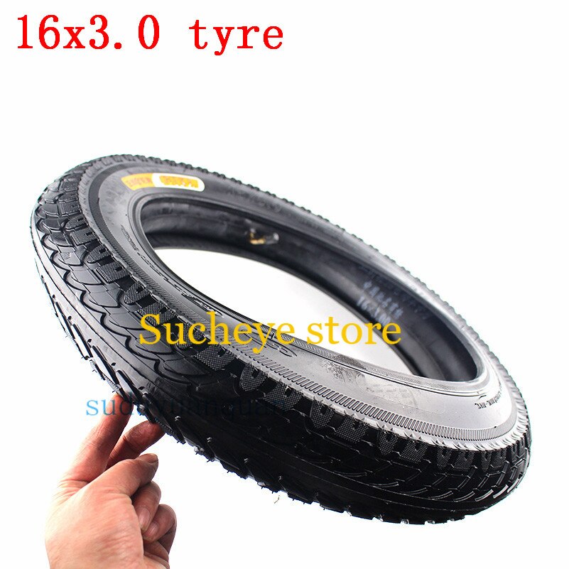 16*3.0 bicicletta elettrica pneumatici 16x3.0 pollici gomma Della Bicicletta Elettrica della bici pneumatico intera vendita uso di Alta qualità CTS 16 pollici della rotella del pneumatico