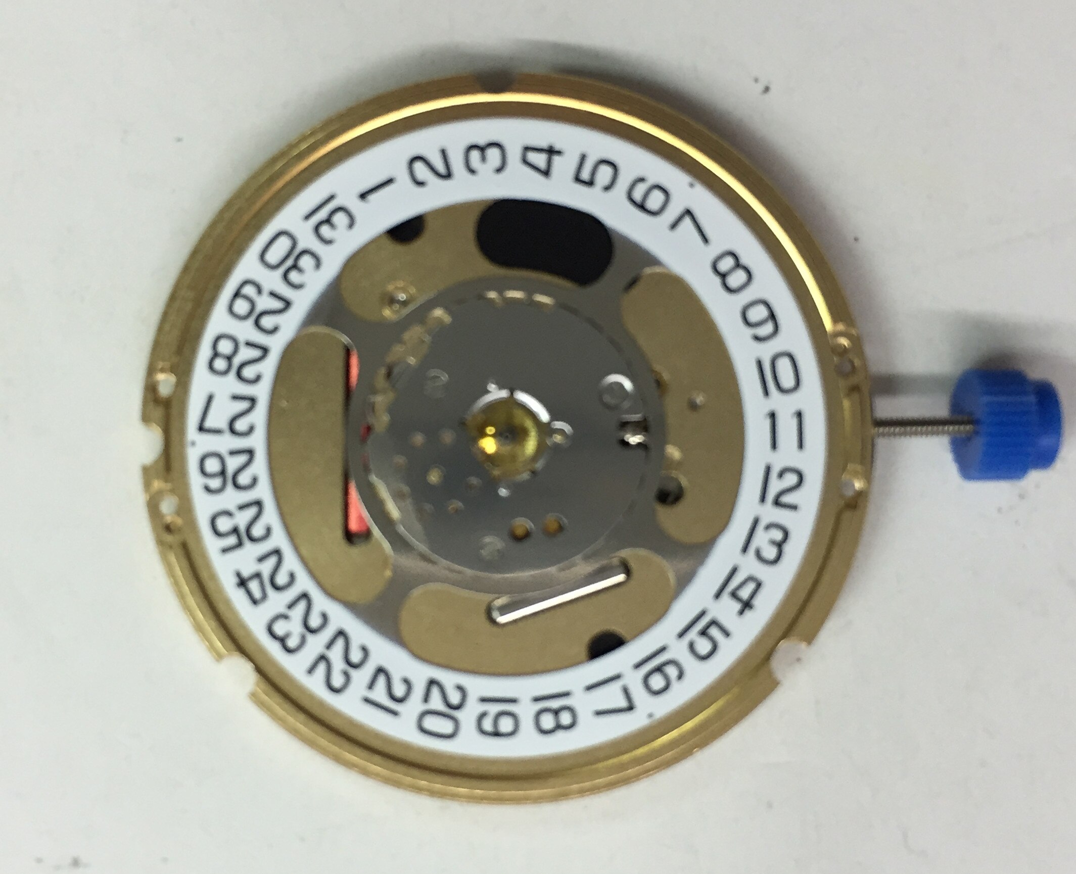 Accesorios de reloj original Swiss ETA F07.111 movimiento de tres agujas movimiento de cuarzo no contiene baterías