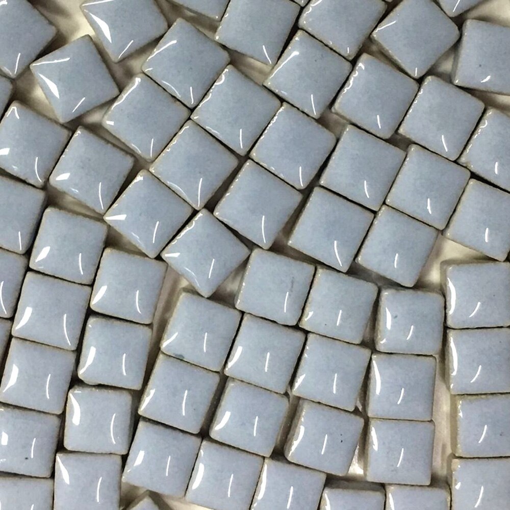 100pcs Multicolor Glass Mosaic Tile Square Ceramic Mosaic Tiles DIY Arts Crafts Making Material: 6