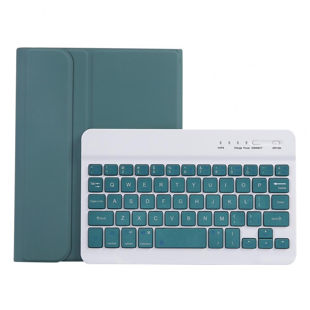 Für iPad Mini 6 Tastatur Fall Bluetooth-kompatibel Tastatur Fall Abnehmbare Touchpad Schutzhülle Tablet Zubehör: Green