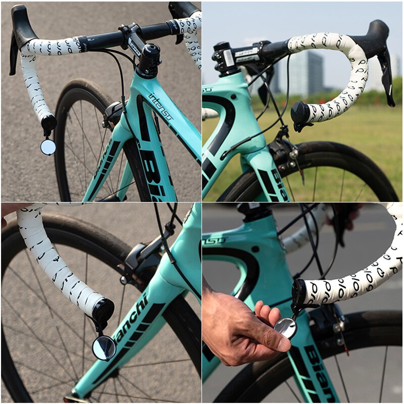 Bike Rear View Mirror Road Mountain Bike Cycling Adjustable Bicycle Handlebar Bicycle Accessories Mtb Parts Cycling Equipment