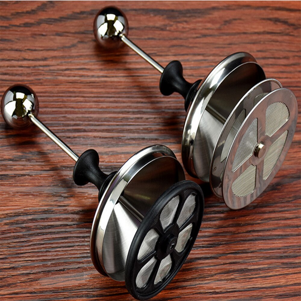 Milk Frother Stainless Steel 400cc Double Manual Milk Frother Coffee Milk Frother Milk Frother Cup Milk Frother