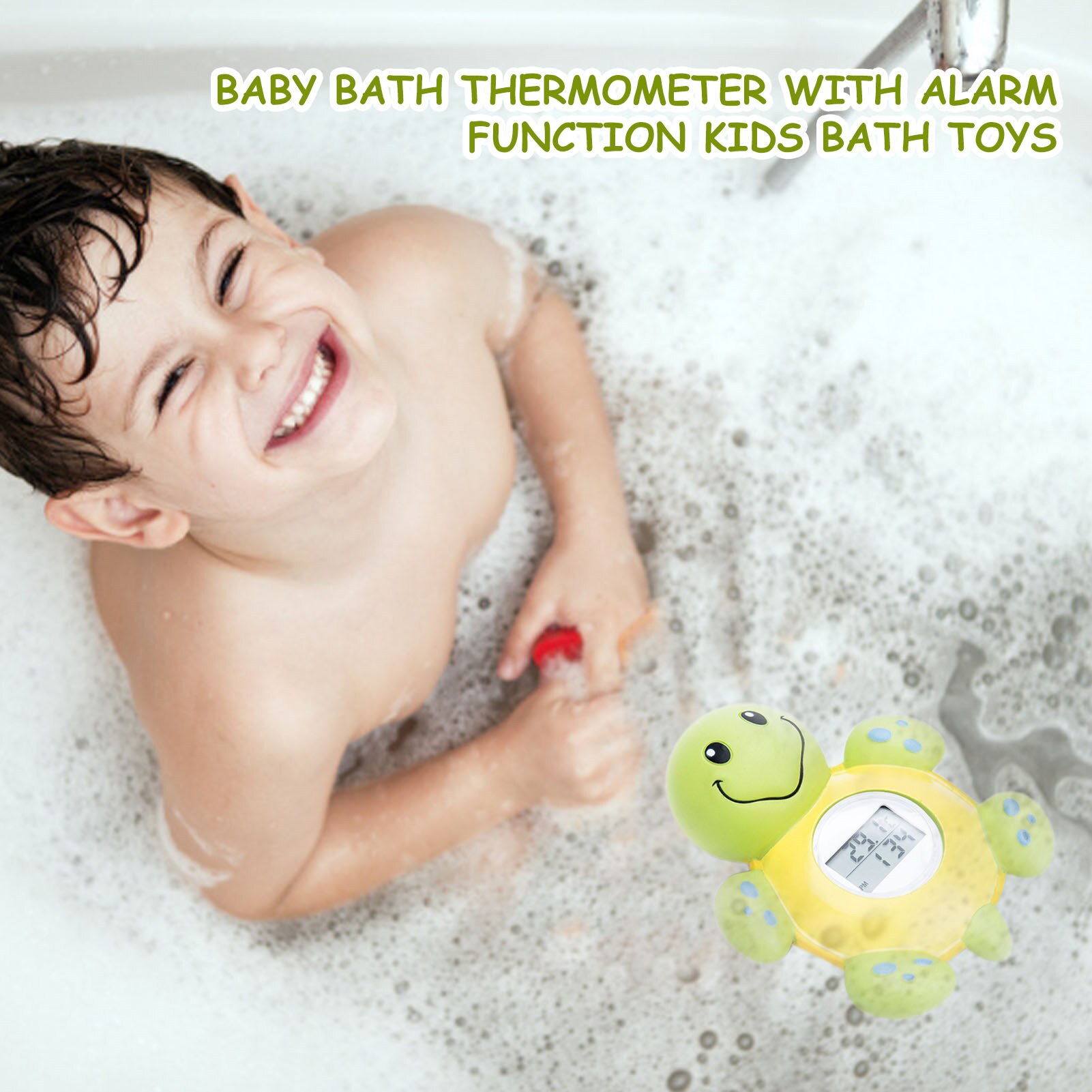Baby Bad Thermometer Voor Pasgeboren Kleine Schildpad Water Temperatuur Meter Bad Babybadje Speelgoed Thermometer Bad