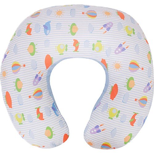 Eco Mom Breastfeeding and Baby Support Cushion Airplane Pattern