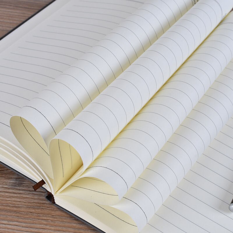 A5 Soft Leather Notepad Stationery Book Student Diary Beautiful Notebook Office School Stationery Supplies