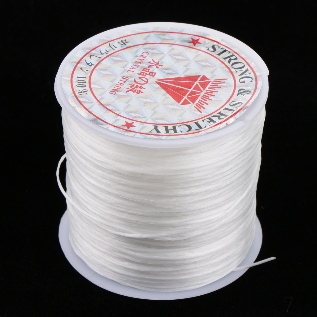 Super Elastic Hair Extension Stretchy Thread For Braiding Weaving Sewing Hair Decor 60M