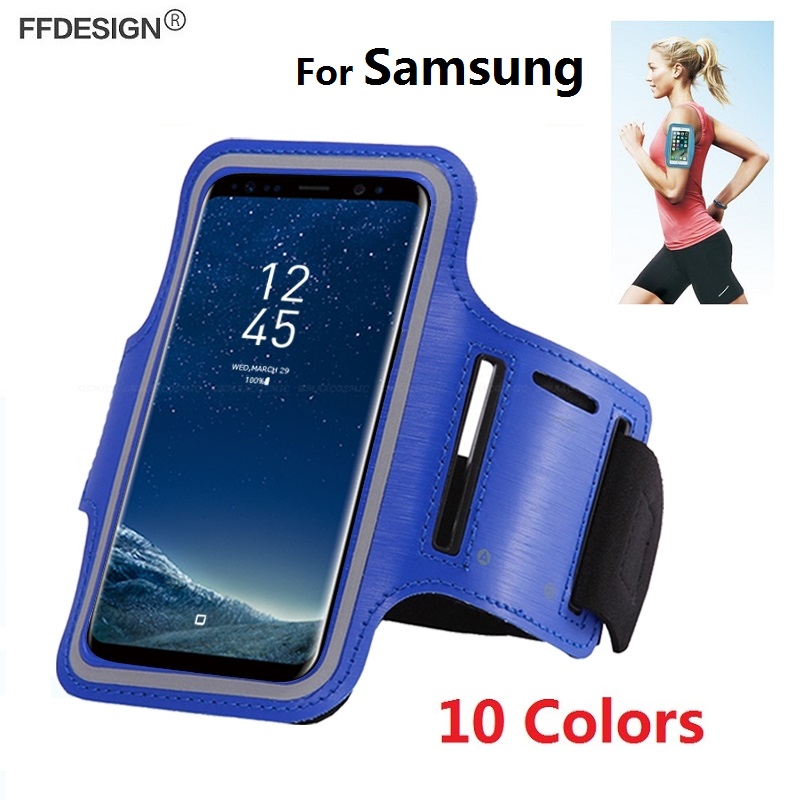 Sports Cell Phone Bag Holder Armband Case for Samsung Galaxy S10 S9 S8 Plus S10e S6 S7 Edge Note 9 8 5 4 3 2 Phone Hand Bag Case