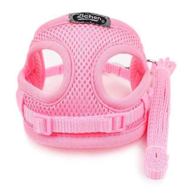 1 set kleine hondentuigjes, theekopje, mini puppy, chihuahua, konijn, kattenspeelgoed: Roze