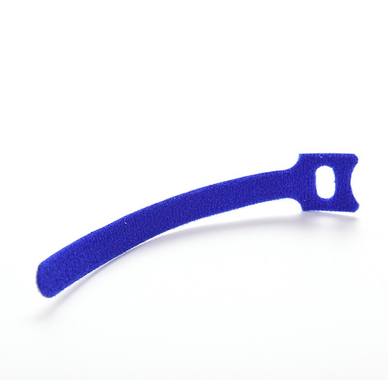 10pcs 12*150mm Back To Back Cable Tie Nylon Reusable Cable Ties With Eyelet Holes Nylon Hook Loop Fastener Management