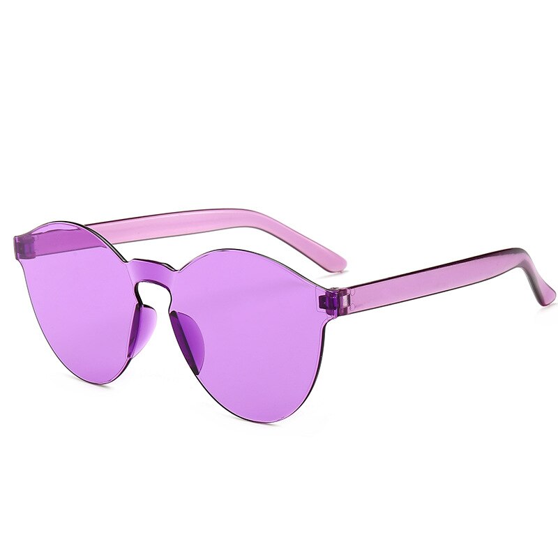 Square Round Lens Mirror Sunglasses Women Transparent Plastic Glasses Sun Glasses Clear Candy Color Lady Driver Goggles Glasses: H