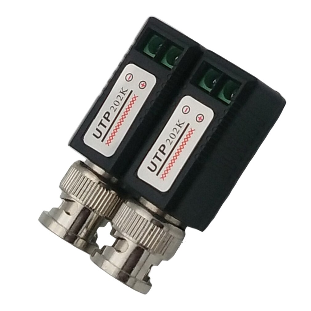 Single Channel Passive Twisted Pair Transmitter 203E Double Video Balun