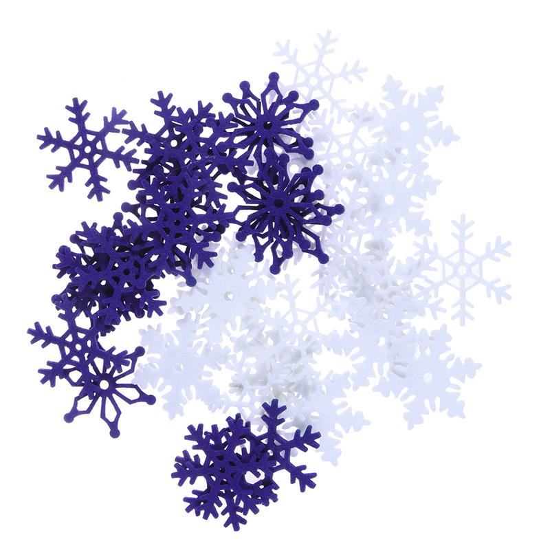 40 In 1 Kerst Sneeuwvlokken Zacht Modieuze Xmas Sneeuwvlokken Opknoping Sneeuwvlokken