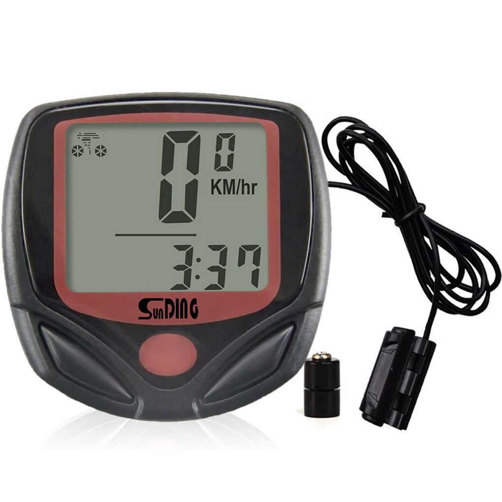 Bike Computer Digital LCD Display Cycling Computer Waterproof MTB Bike Speedometer Odometer