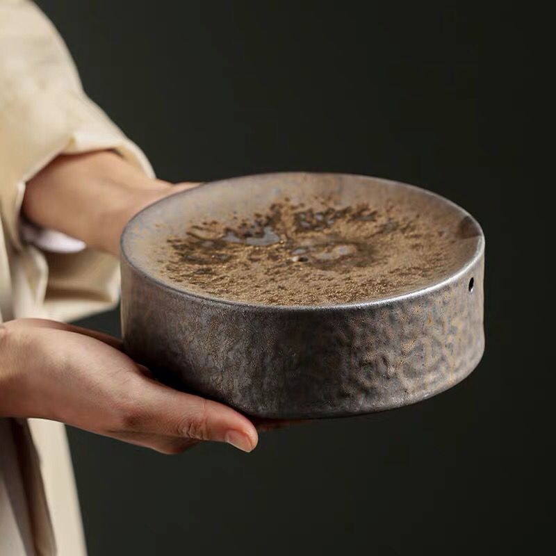 LUWU – dessous de théière en céramique, supports de théière ronds traditionnels, accessoires de base de théière en porcelaine