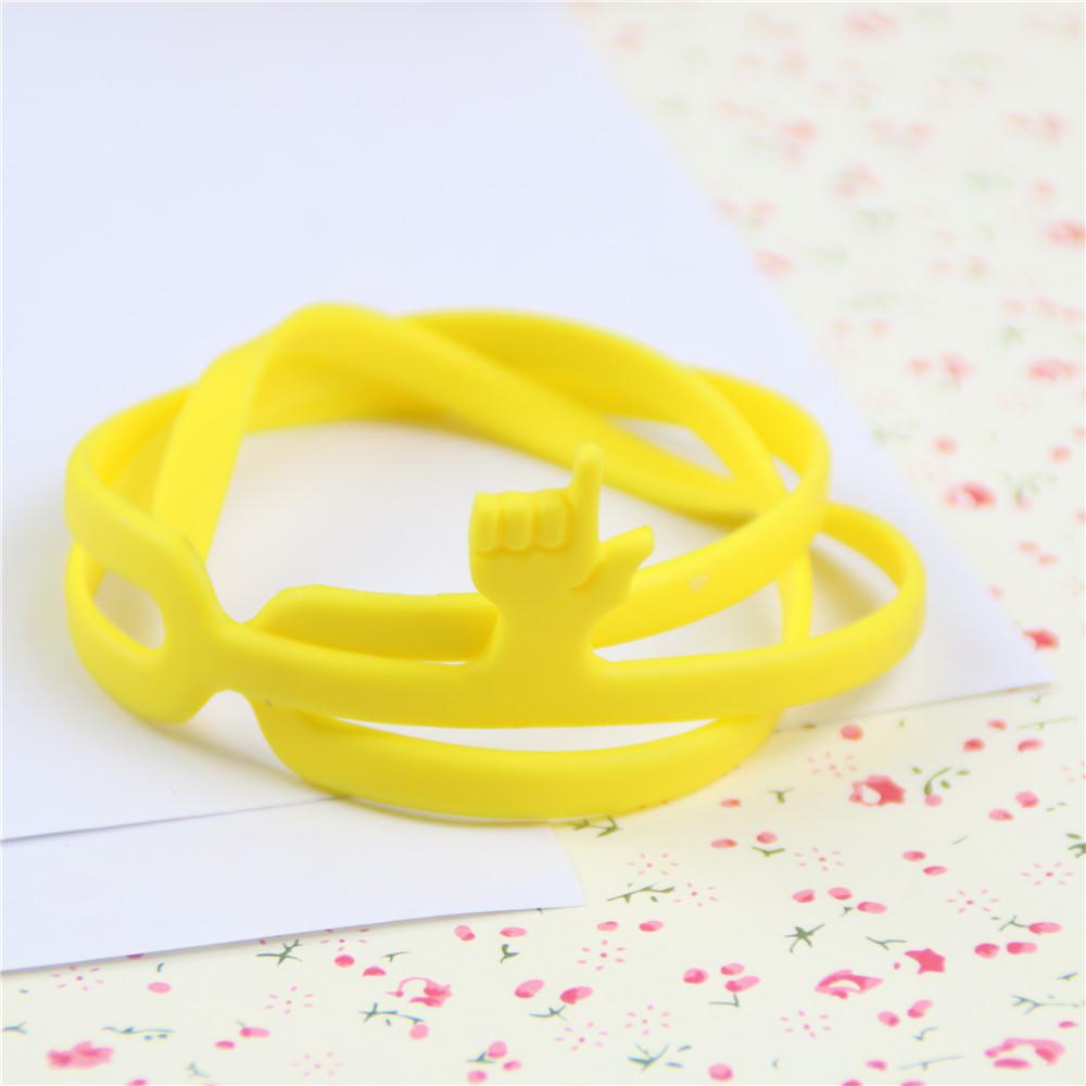 Cute Silicone Finger Pointing Bookmark Book Mark Office Supply Funny: I