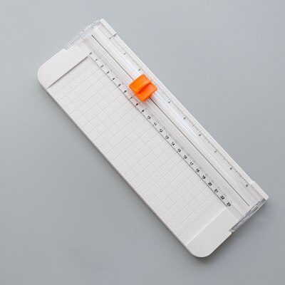 Büro Kit A4 A5 Papier Cutter Tragbare Rotary Papier Trimmer Roll Scrapbooking Papier Schneiden Matte Maschine Für Foto DIY Handwerk: White