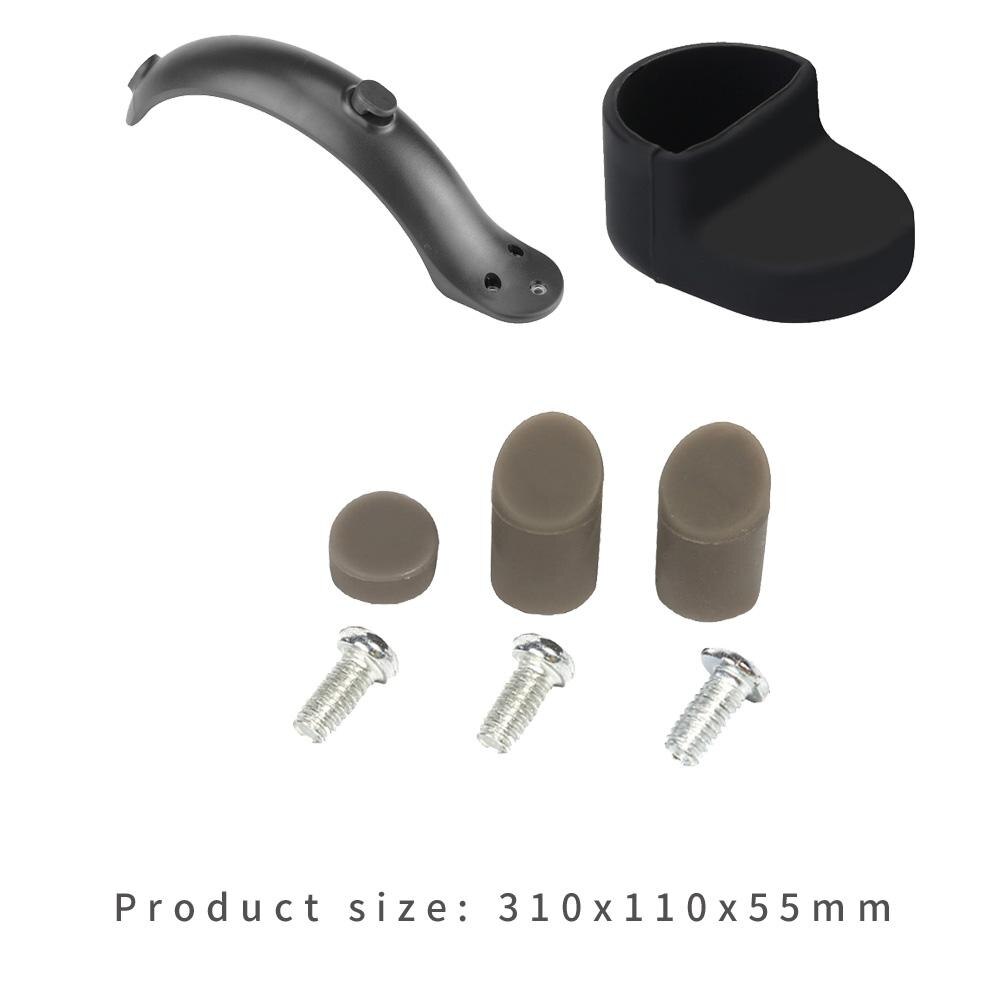 M365 Electric Scooter Back Mudguard Rear Tire Splash Fender Guard Set ABS+PC Material Electric Scooter Accessories