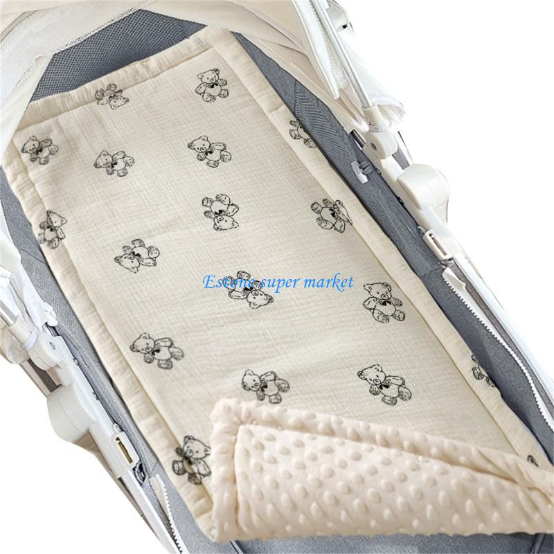 090B passeggini per passeggini a doppio lato materasso per sedili per fodera per fodera per materassi a doppia faccia: Kaki scuro