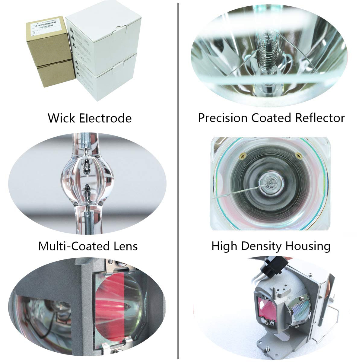 Bombilla de repuesto para proyector Mitsubishi, VLT-XL1LP de superior para modelos SL2U / SL1 / SL2 / XL1 / SL1U / XL1U