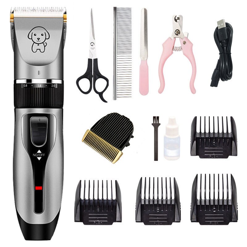 Hond Tondeuse Grooming Elektrische Schaar Honden Cutter Oplaadbare Draadloze Scheerapparaat Low Noise Tool: Hsk002