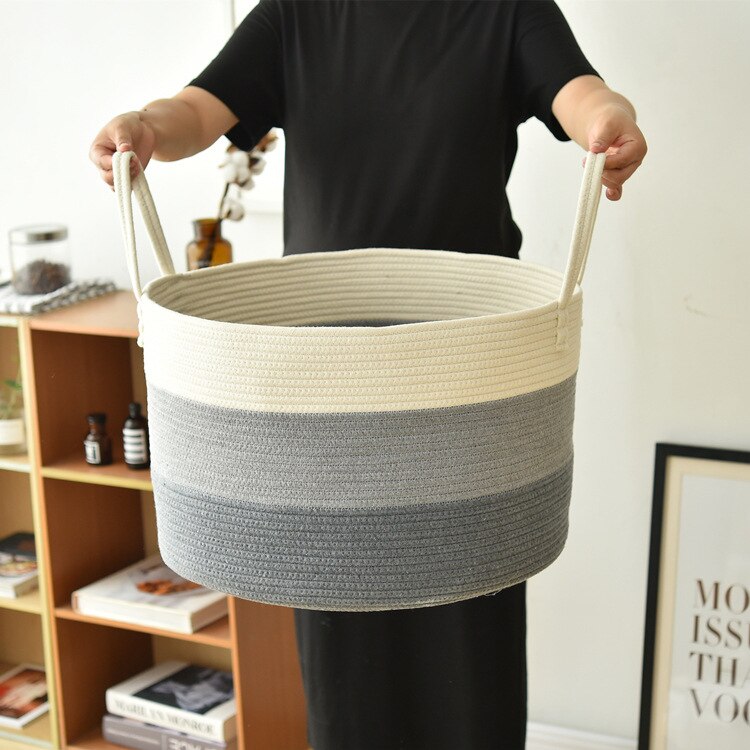 Large Capacity Storage Basket Foldable Durable Storage Box Laundry Baskets Dirty Clothes/Sundries/Toys Organizer