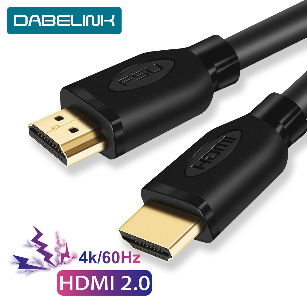 Cable compatible con HDMI, 4K, 60Hz, divisor, caja de interruptores, HDMI, compatible con 2,0, 1,4, Video, Cabo, para PS3, 4, HDTV, proyector 5, 10, 20 M