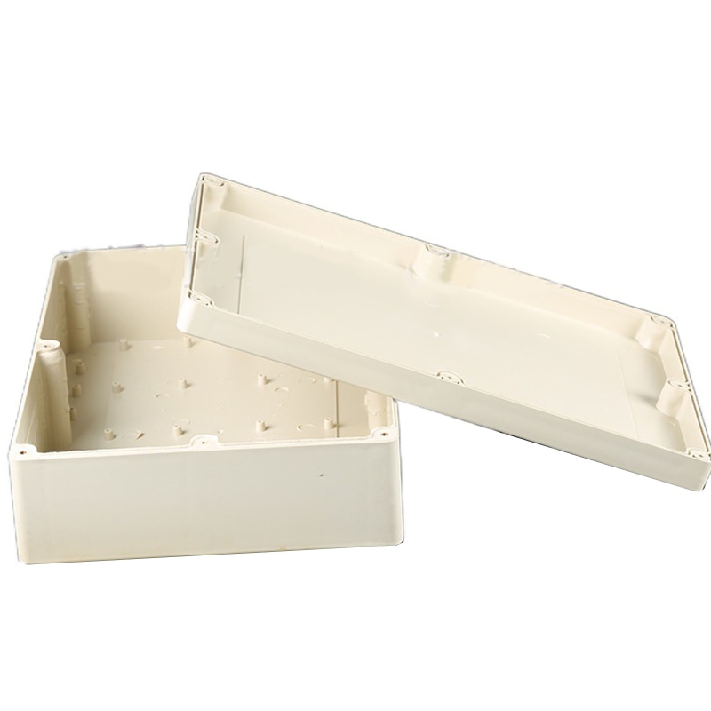 Plastic Junction Box Power Enclosure Box Electronic Project Case DIY Rectangle Electrical Box Surface Mounted Dustproof