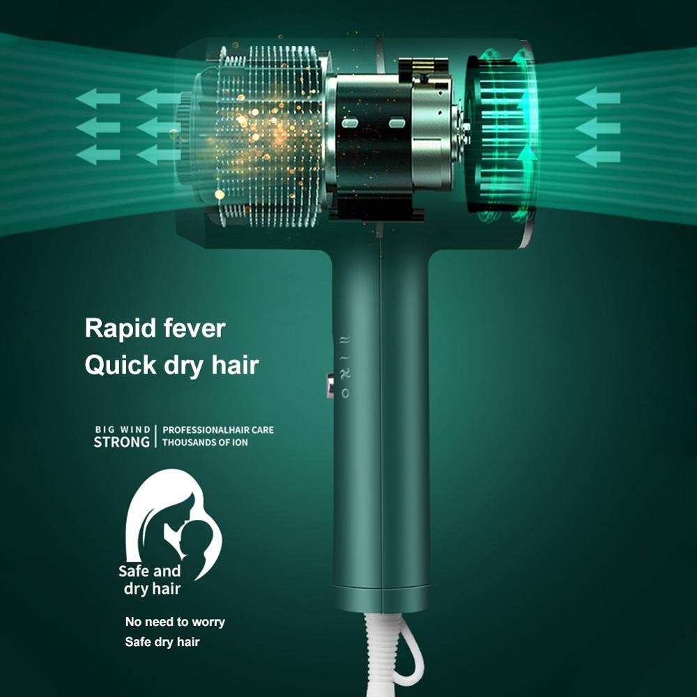700W Colorful Cold and Hair Dryer High End Hammer Hair Dryer High Power Mute Household Hair Dryer for Faster Drying