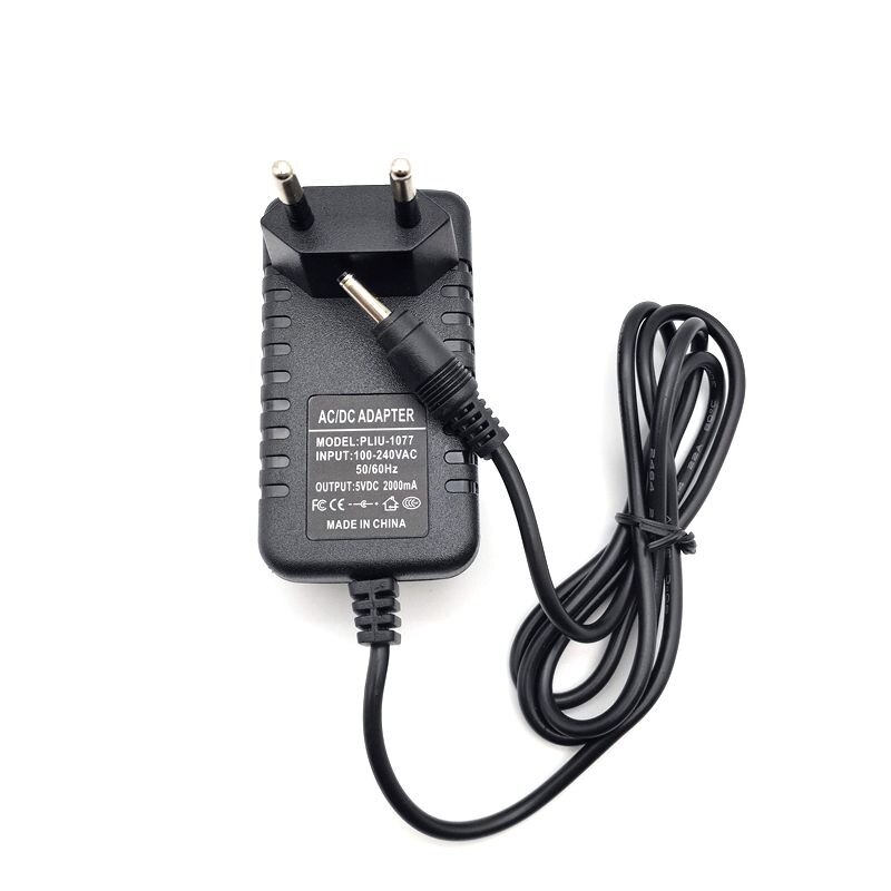 Adaptador de fuente de alimentación de cargador, accesorio para Cube iWork11 stylus Tablet Ainol Aurora II ELF II mibox 3,5, 5V 2A DC 1,35x1,2mm, 2 piezas