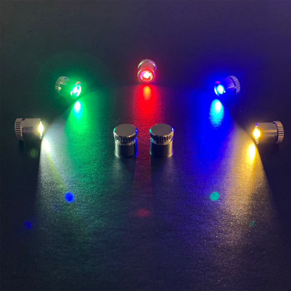 50pc winzige LED Micro Blitzlichter Farbwechsel Knopf zelle Batterie betrieben für DIY Craft Kits Miniatur Puppenhaus