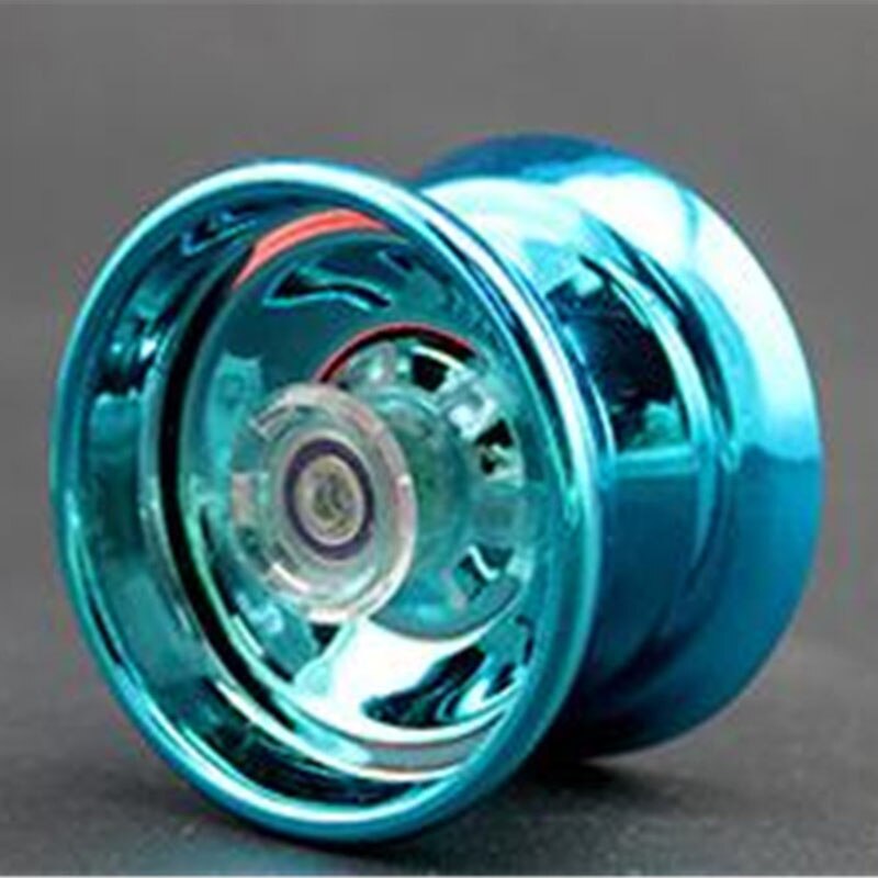 1Pcs Classic Mode 4 Kleur Professionele Aluminium Yo Yo Bal Kinderen Grappig Speelgoed Novel Y-As Draaibaar yoyo