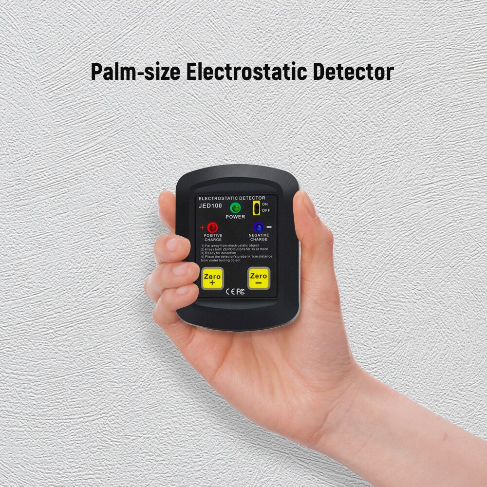 Palm-size Electrostatic Detector Portable Non-contact Electrostatic Tester Electrostatic Analyzer 100V~20KV ESD Test Meter Gauge