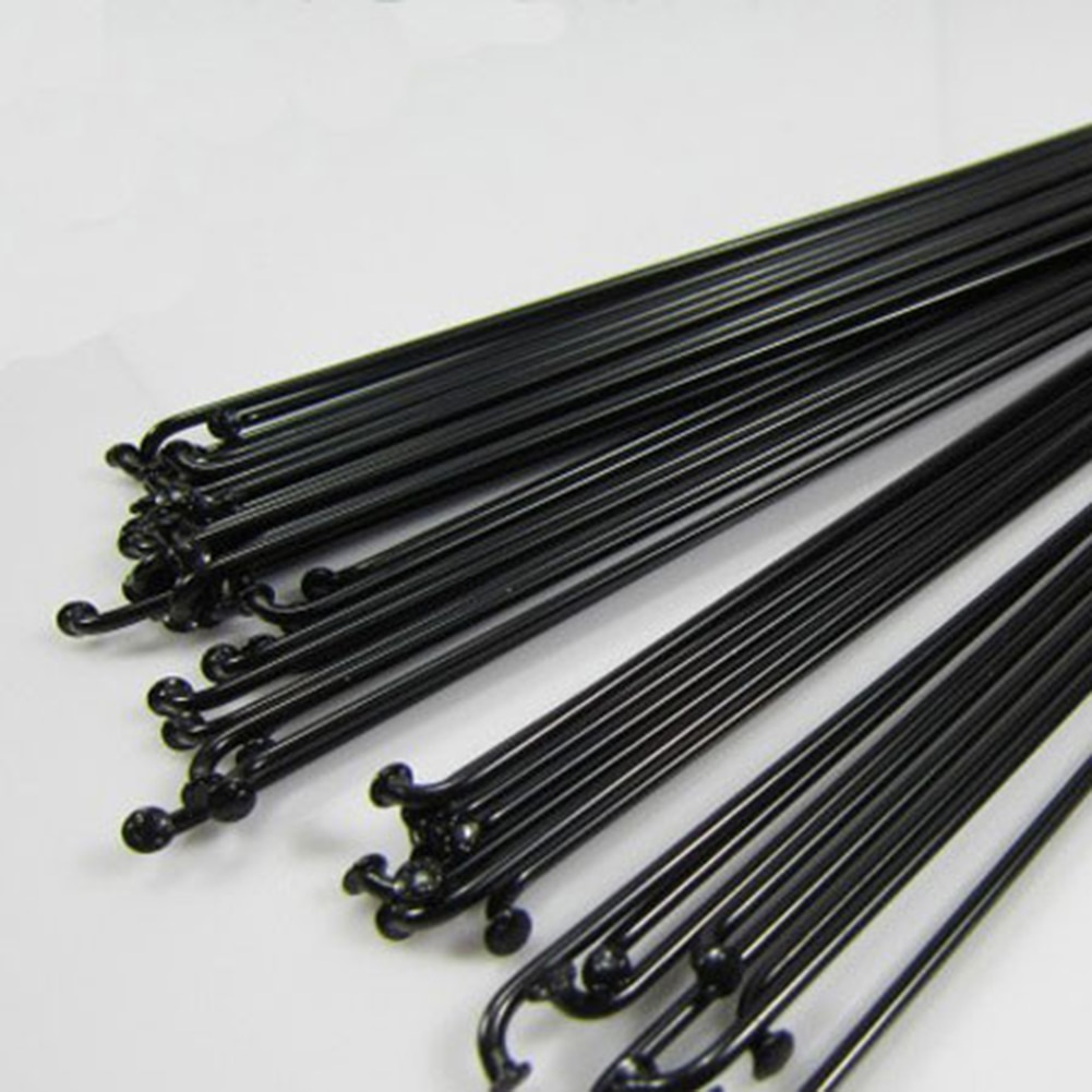 12 stk 260-296mm cykel eger i rustfrit stål cykel mtb hjul radius strikkepind eger elektrisk cykel kobber nippel