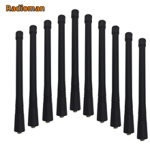 10pcs VHF 136-174Mhz Moto Style Antenna for MOTOROLA GP328 GP338 GP68 gpP88 GP88S GP300 CP200 EP350 EP450 HT1250 Walkie Talkie