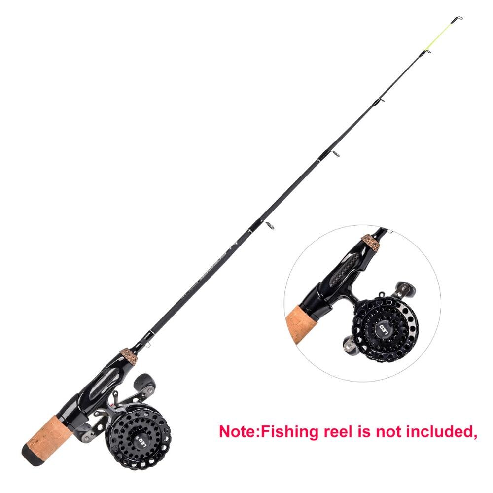 Goture Winter fishing rod Flat Tip Ice Fishing Rod 48cm 63.5cm 71cm Ultralight Carp Perch Pike Jiggjing Fishing Pole