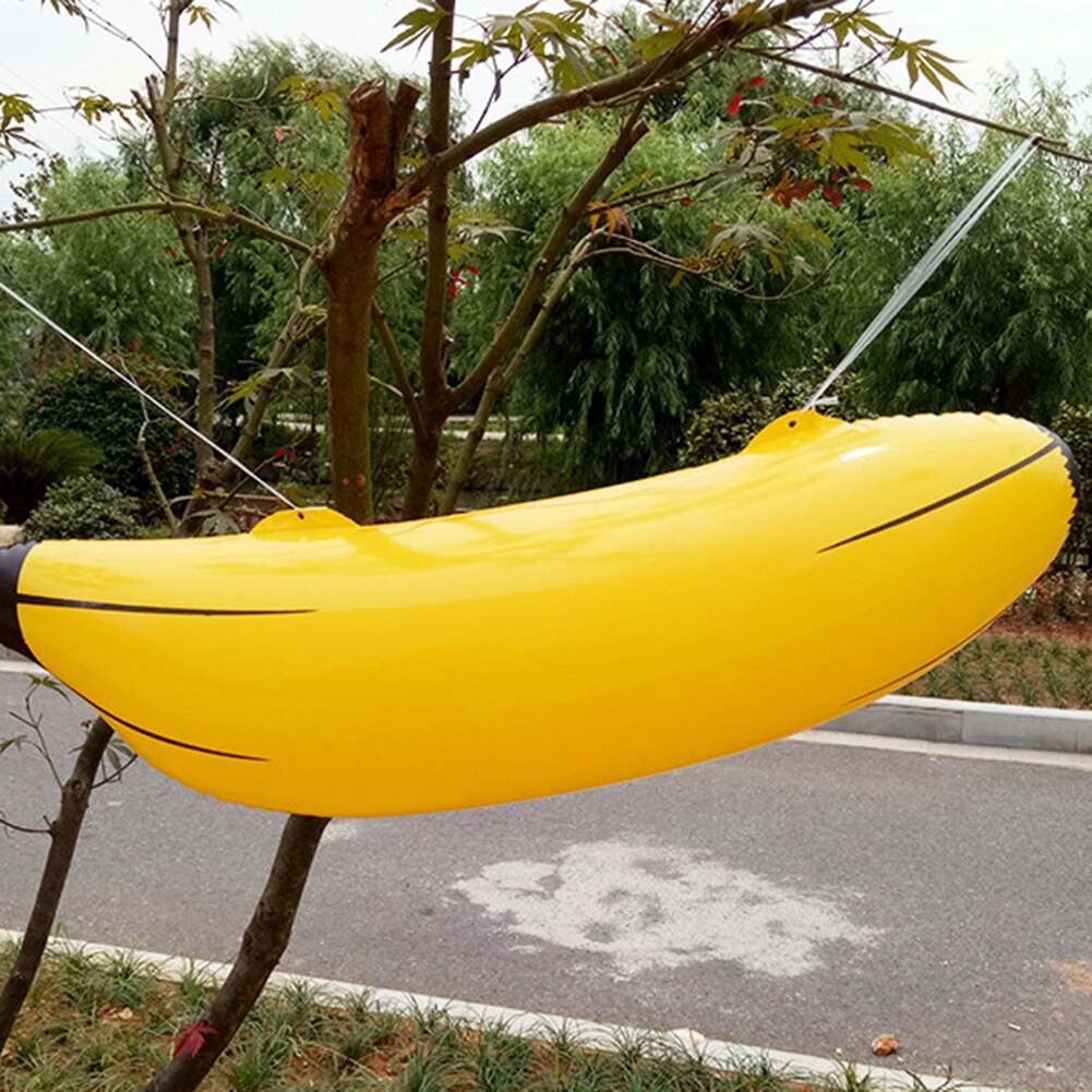 Banana gonfiabile PVC Blow Up Pool Water Beach Toy Kids Cute Shape Fruit Toy Party Decor i bambini gonfiano il giocattolo