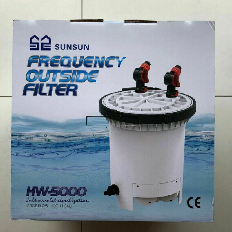 SUNSUN – filtre de boîte externe HW-5000, partie d&#39;origine d&#39;origine, Valve d&#39;entrée/sortie d&#39;eau, tuyau, accessoires d&#39;aquarium