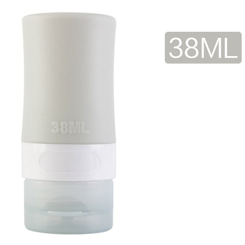 Silikonowe przenośne kobiety mężczyźni pakowanie na podróż butelka na balsam szampon wanna pojemnik na kosmetyki torba