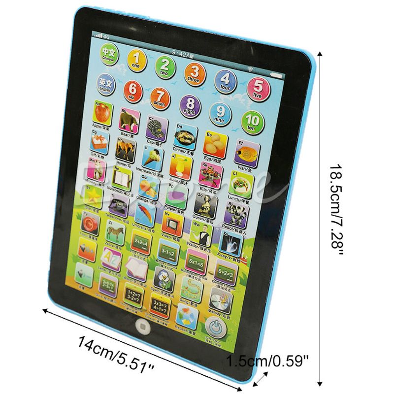 freundlicher Bildungs Elektronische Lernen Pad Ipad Tablette Computer Lesen Spielen