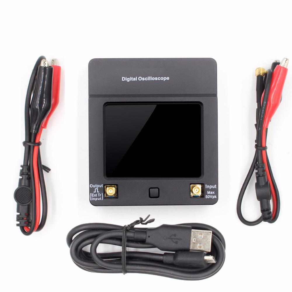 DSO 112A TFT Mini Digital Oscilloscope Touch Screen Portable USB Oscilloscope Interface 2MHz 5Msps: A Type