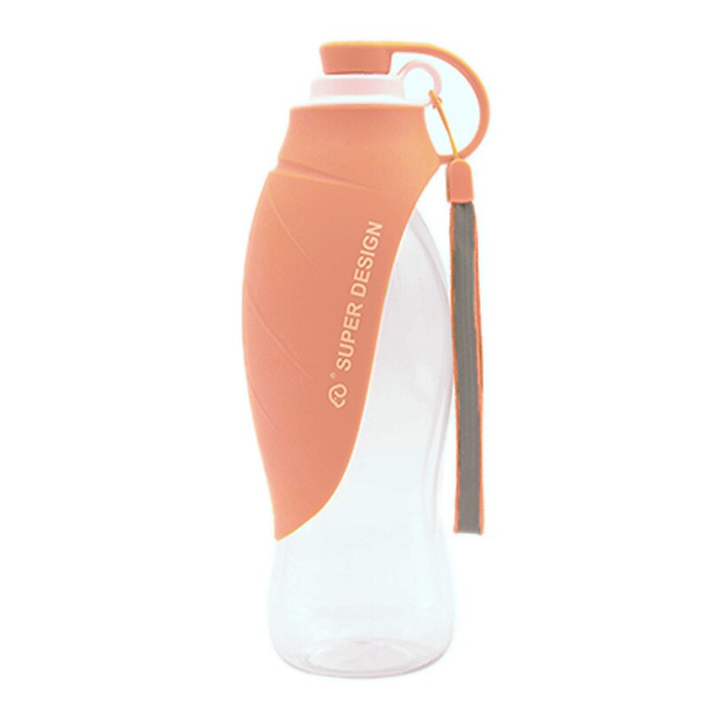580ml opvouwbare drinkbakken voor huisdieren, siliconen, draagbare drinkbak voor huisdieren, waterdispenser voor honden, reisvoerbak voor huisdieren, kattenvoerbak: Oranje