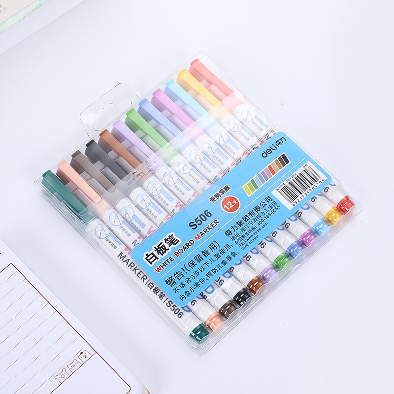 Erasable Whiteboard Pen Sharpie Marker Pen Paint Marker Stationery Supply Plumones Caneta 04417