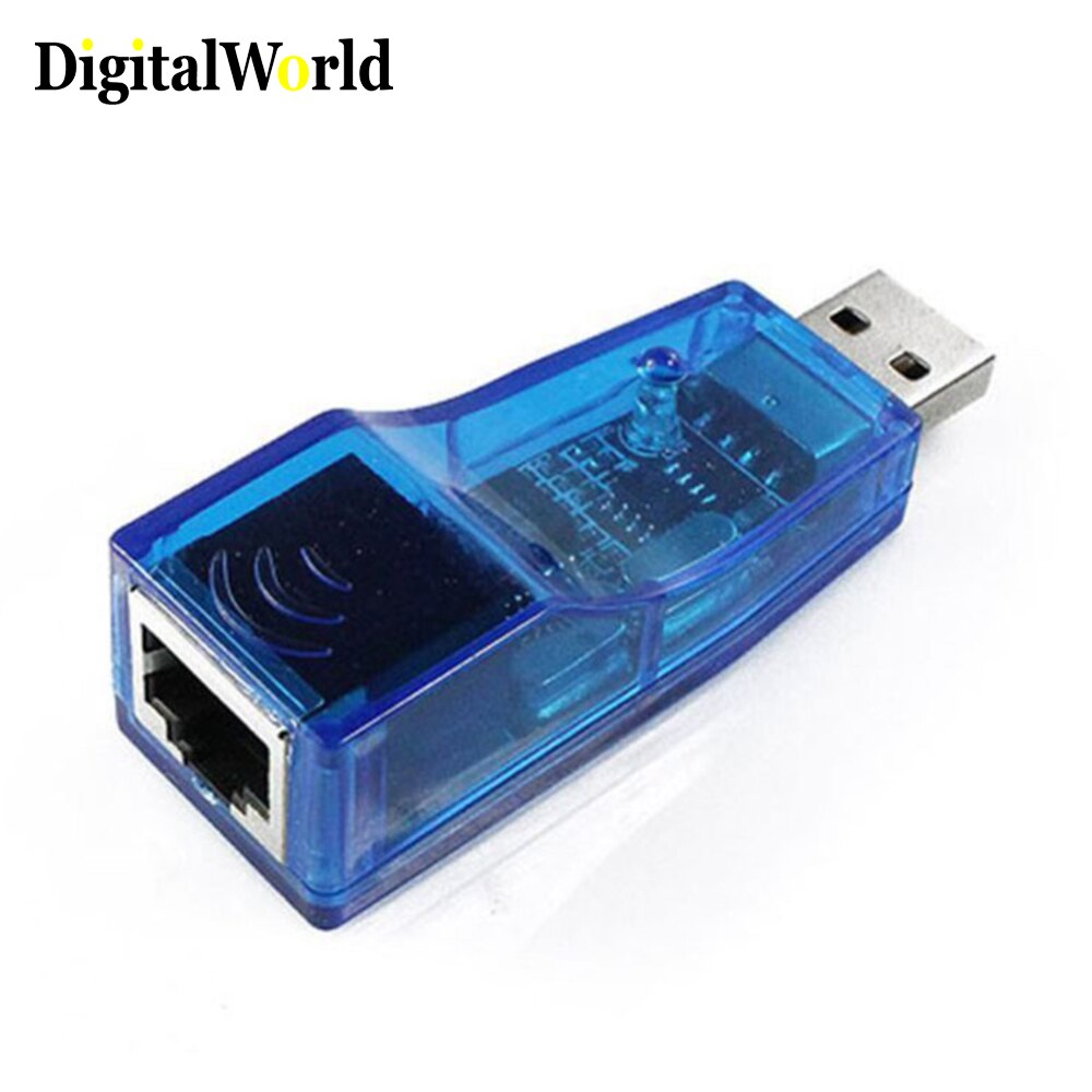 USB 2.0 To LAN RJ45 Ethernet Network Card Adapter Full-speed USB device For PC 10/100Mbps