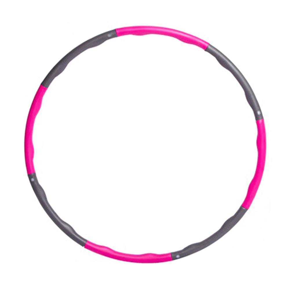 Aro para hacer ejercicio ajustable, anillo pesado de resistencia suave , equipo de ejercicio para perder peso, gimnasio para mujeres, de Oferta: Rosa