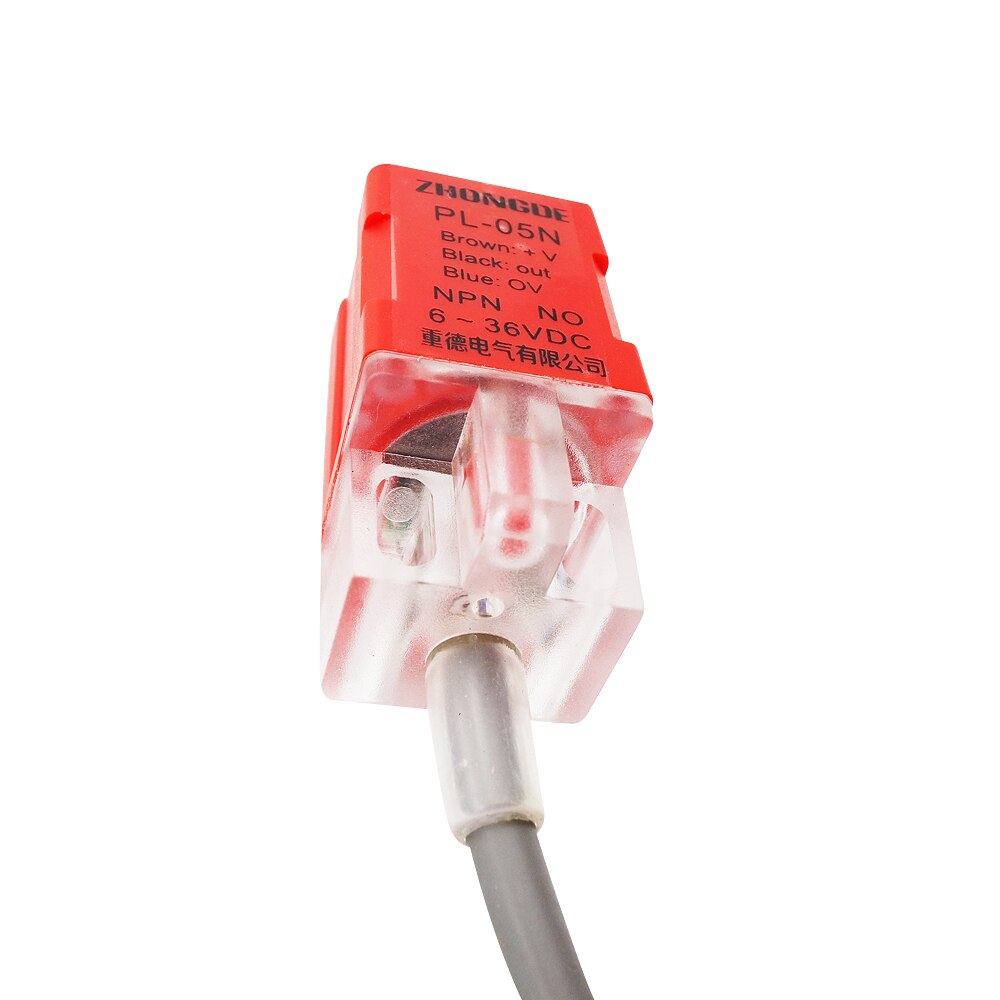 5mm &amp; 8mm Sensing PL08N &amp; PL05N Cube Shell Inductive Screen Metal Type Proximity Switch Sensor NPN PNP NO NC AC DC