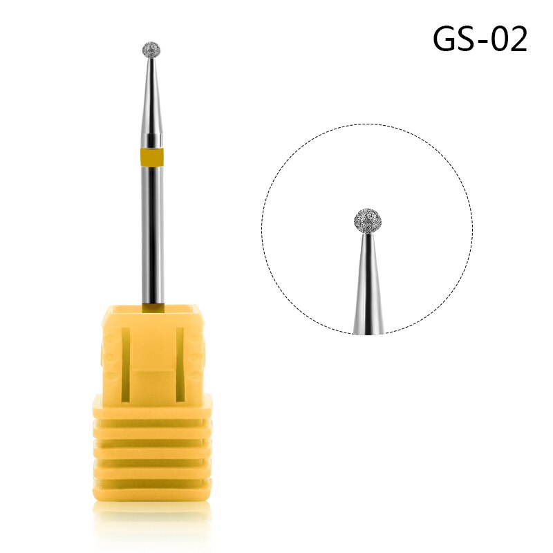 Brocas para uñas amoladora de silicona para esmalte de uñas cortador rotatorio de cutícula para manicura herramientas eléctricas Accesorios