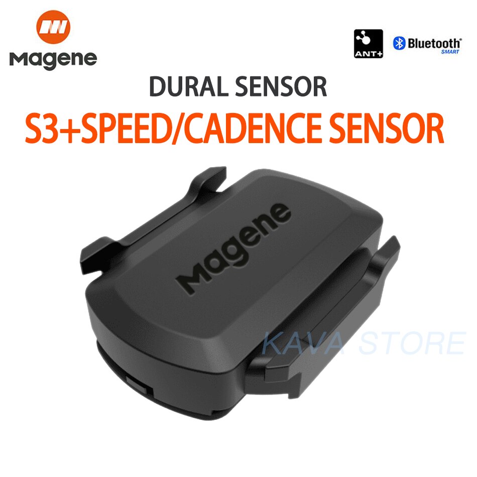 Sensor de cadencia de velocidad Magen S3 + ANT + velocímetro Bluetooth para Strava Garmin iGPSPORT Bryton, Ordenador de bicicleta con Sensor Dual H64