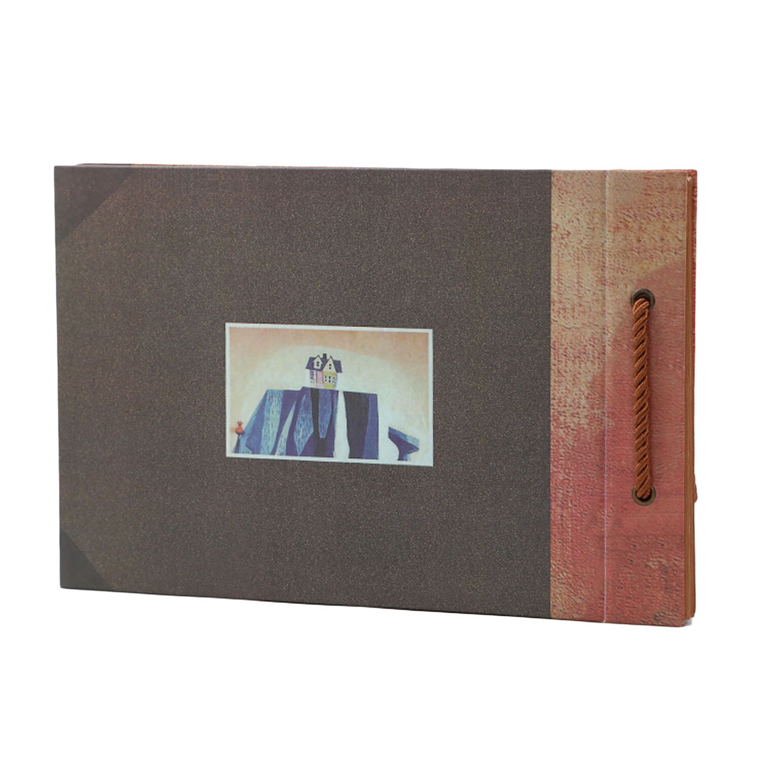40 ark diy scrapbog fotoalbumsæt med klistermærker postkort tape saks til valentines jul fødselsdag scrapbook album