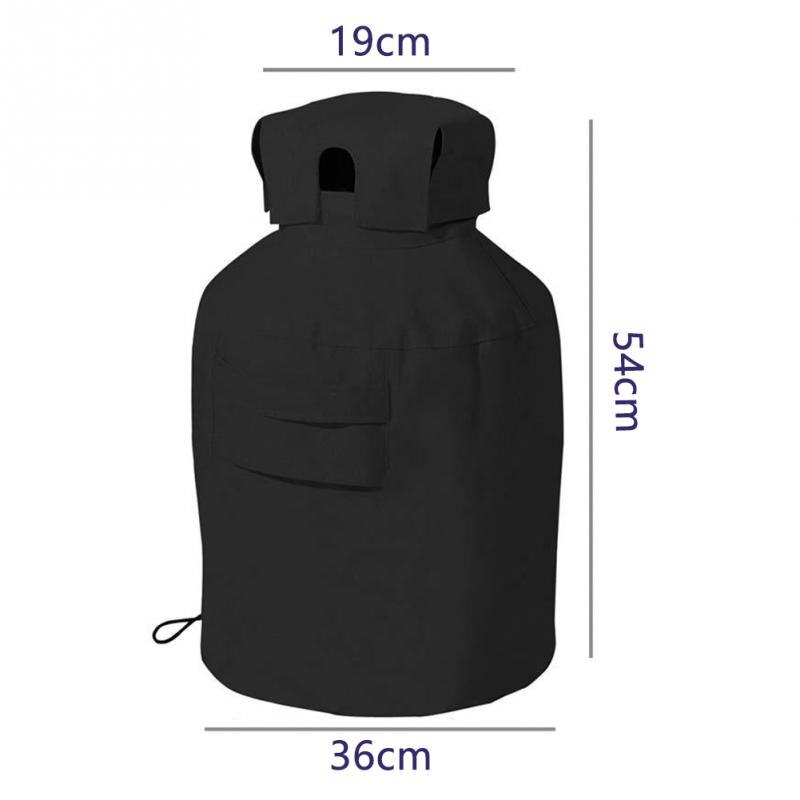 20lb Propane Tank Cover Rainproof Portable Dust-Proof Outdoor Waterproof Home Practical Oxford Cloth Garden Foldable Gas Bottle